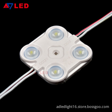 Adled Light 25pcs square DC12V 2835 4leds 2W waterproof led module for outdoor sign board